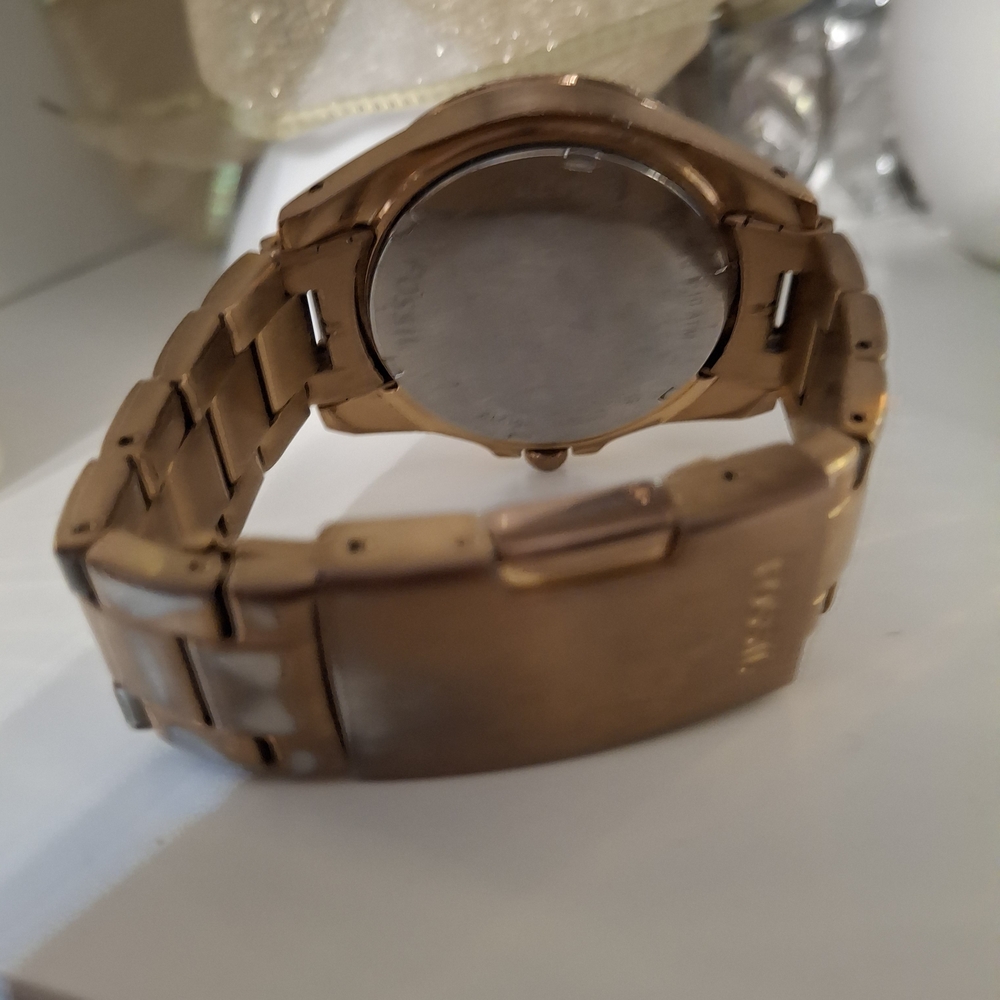 Fossil Riley Women's Rose Gold Watch - Picture 5 of 10